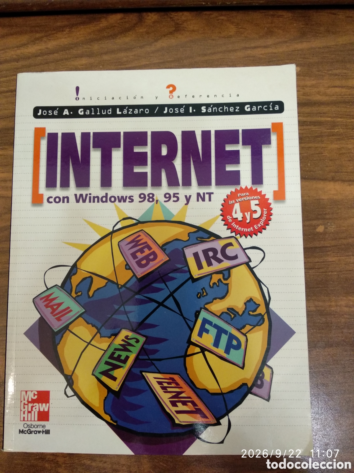 Libros de segunda mano: Internet con Windows 98,95 y NT - Foto 1