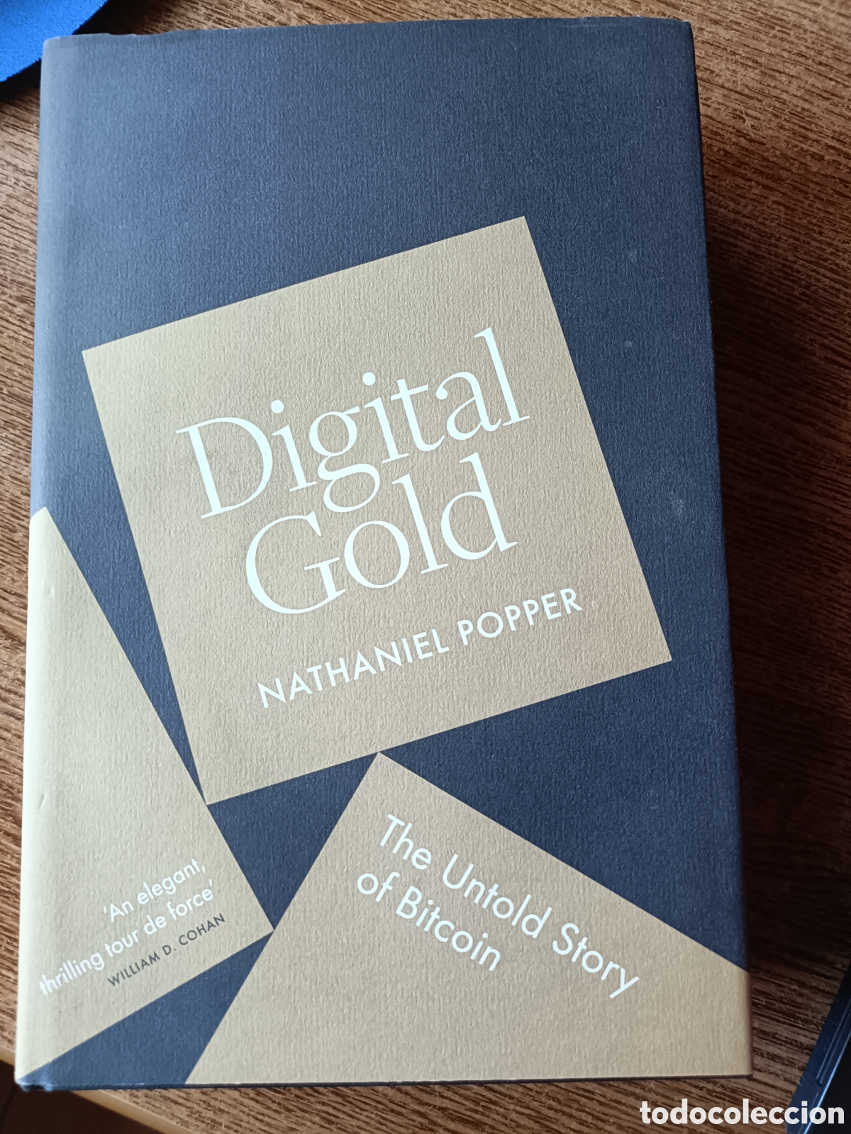 Libros de segunda mano: Digital gold, Nathaniel Popper. Allen Lane, penguin books. Tapa dura, ingl&eacute;s. Bitcoin