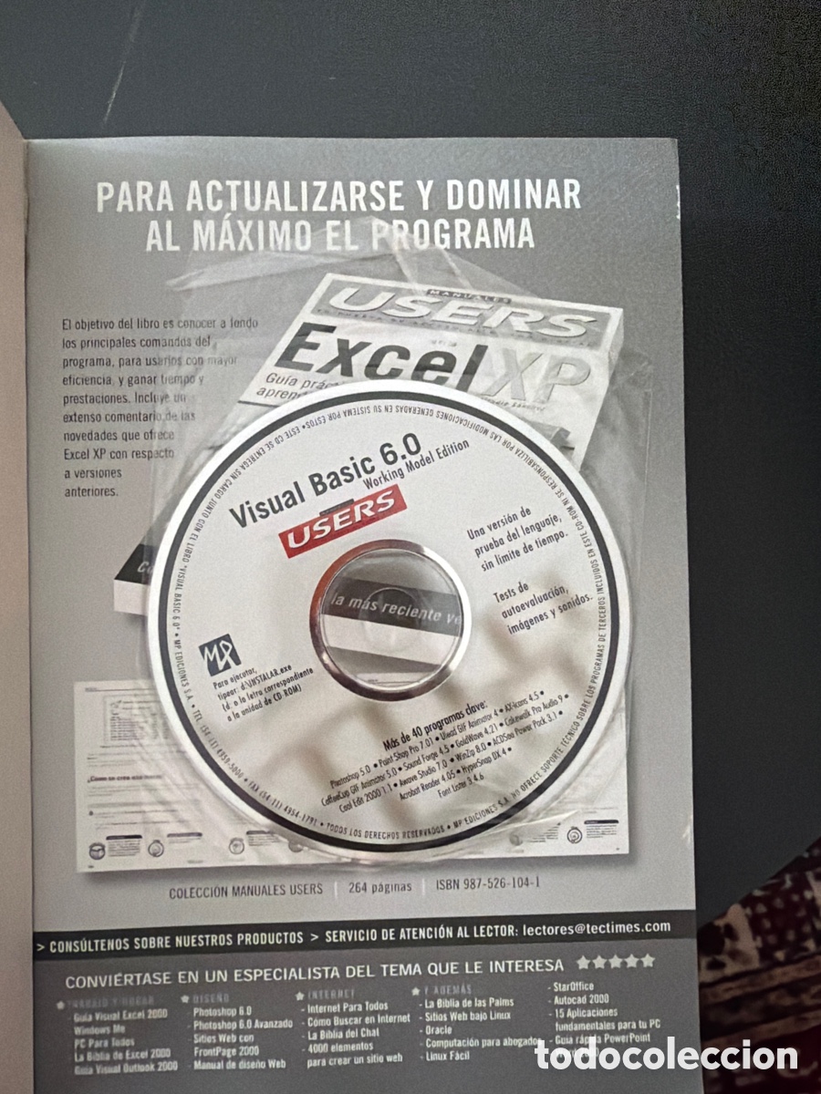 Libros de segunda mano: Microsoft Visual Basic 6.0 Baltasar Bimios con CD ORIGINAL - Foto 3
