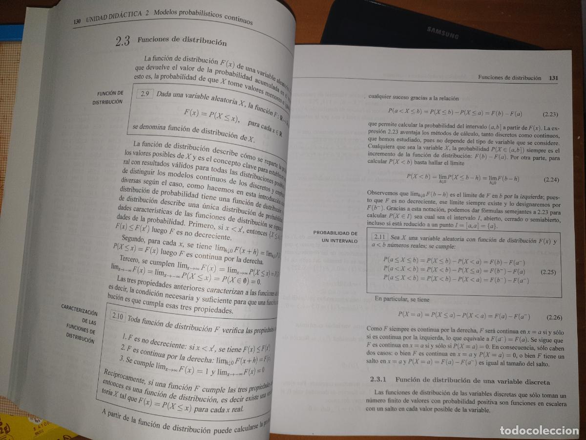 Libros de segunda mano: MODELOS PROBABILISTICOS y OPTIMIZACION UNED INFORM&Aacute;TICA - Foto 3