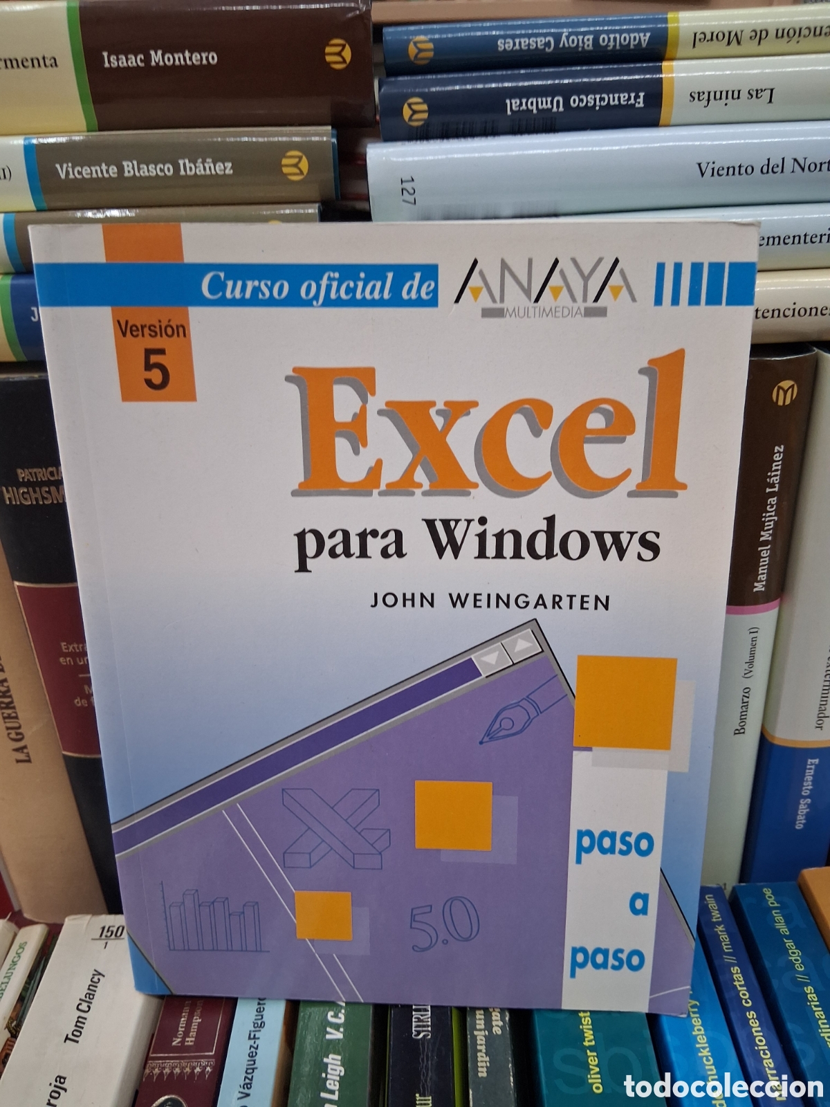 Libros de segunda mano: Excel para windows, john Weingarten - Anaya paso a paso