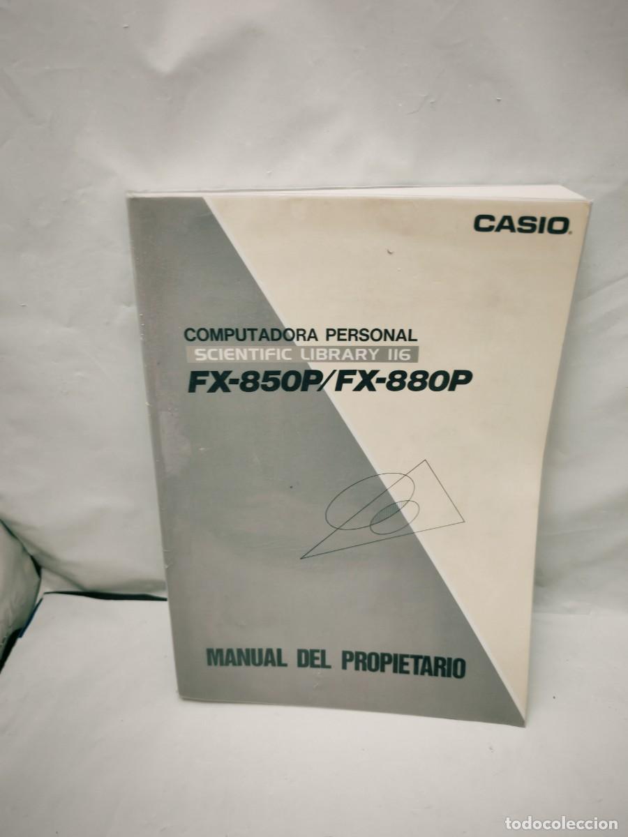 Gebrauchte B&uuml;cher: Computadora Personal Scientific Library 116. FX-850P/FX-880P PB-1000: Manual del Propietario