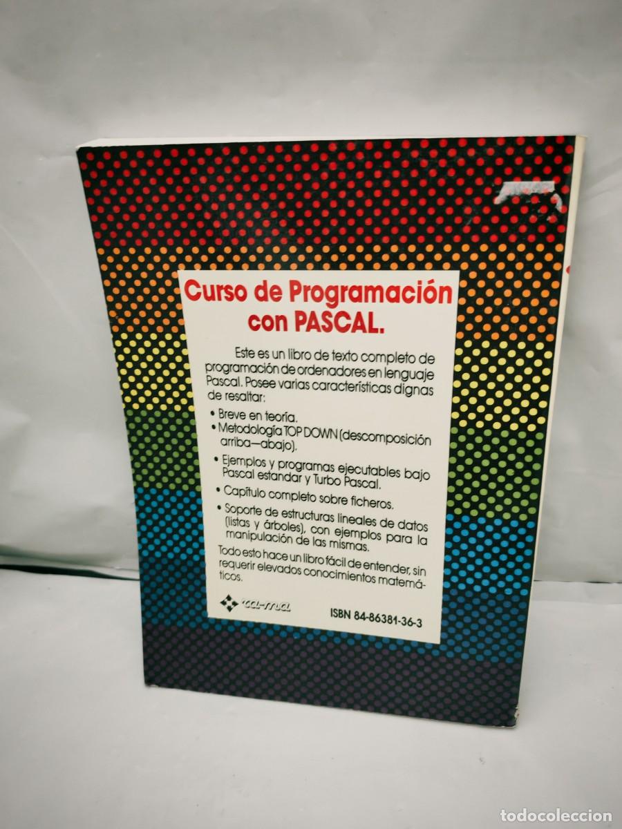 Libros de segunda mano: F. Javier Ceballos Sierra: Curso de Programaci&oacute;n con Pascal (RA-MA, 1987) - Foto 2