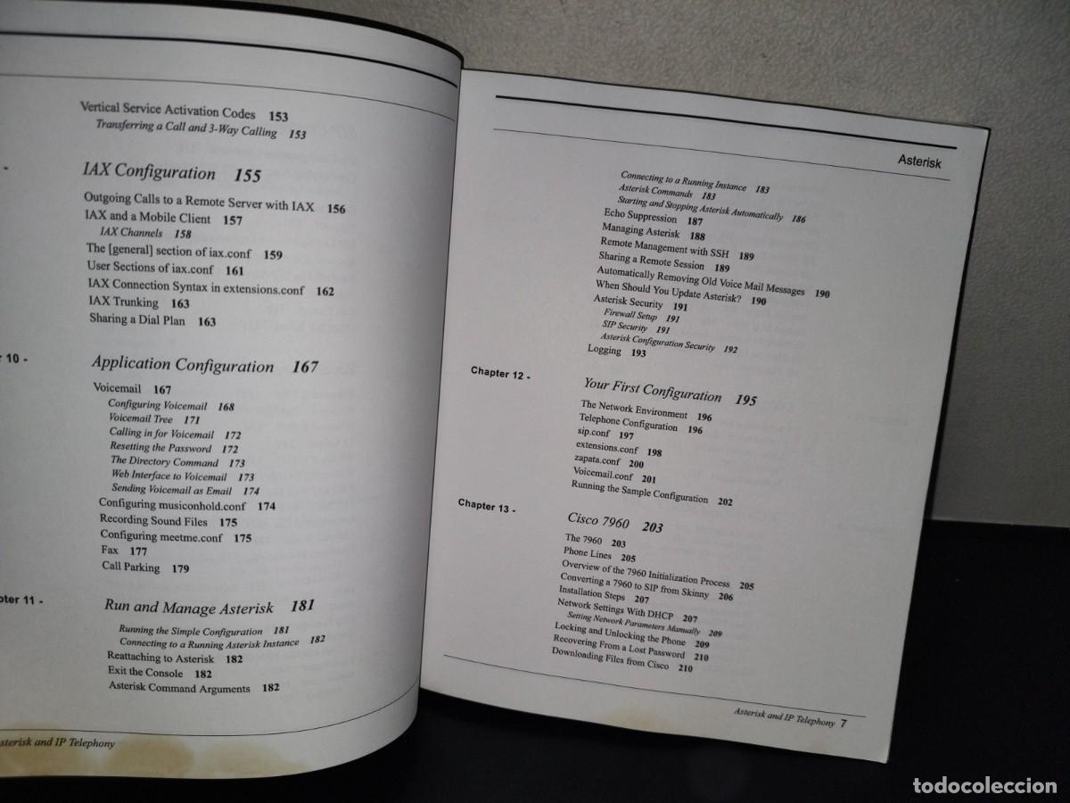 Libros de segunda mano: 202- VoIP Telephony With Asterisk By Paul Mahler - Foto 8