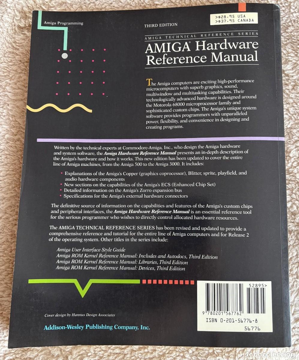 Libros de segunda mano: Amiga Hardware Reference Manual, tercera edici&oacute;n - Foto 2