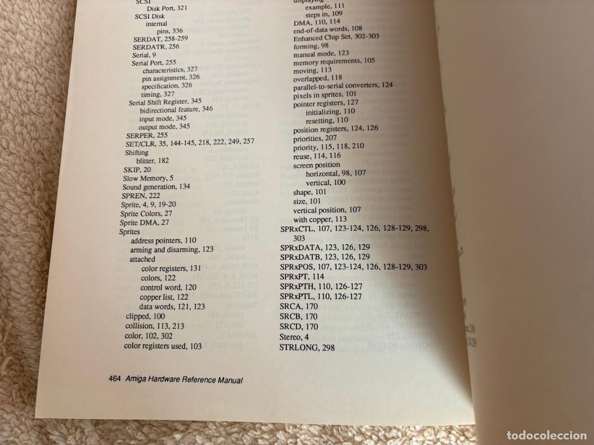 Libros de segunda mano: Amiga Hardware Reference Manual, tercera edici&oacute;n - Foto 5