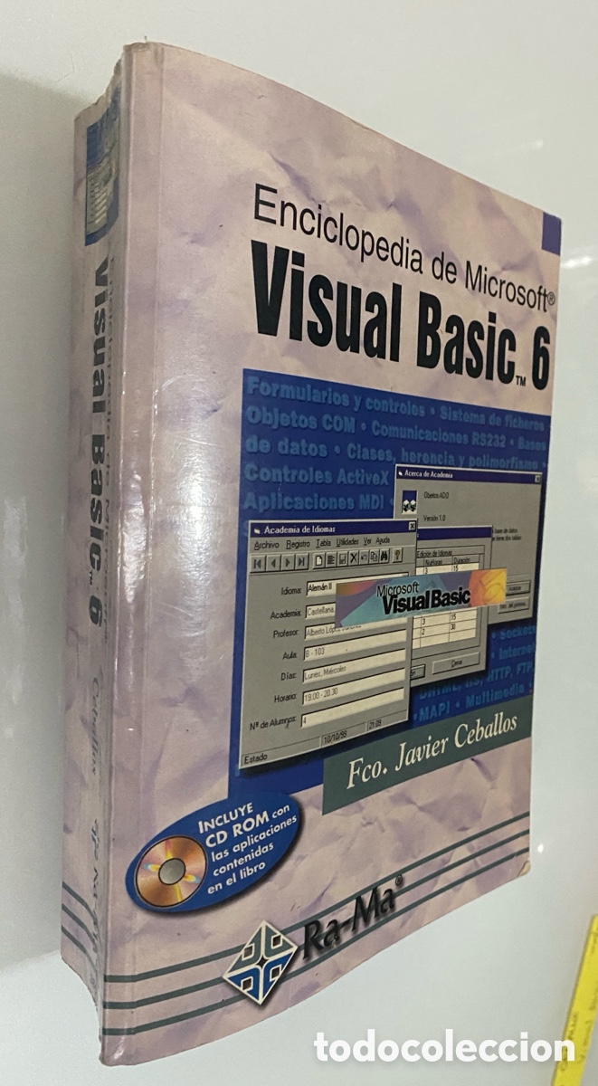 Libros de segunda mano: Enciclopedia de Microsoft Visual Basic 6 - CEBALLOS SIERRA, Fco. Javier