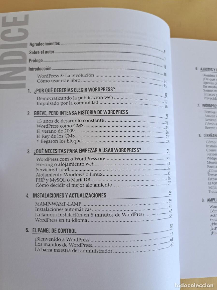 Libros de segunda mano: FERNANDO TELLADO - WORDPRESS 5, LA GUIA COMPLETA - 2018 - Foto 3