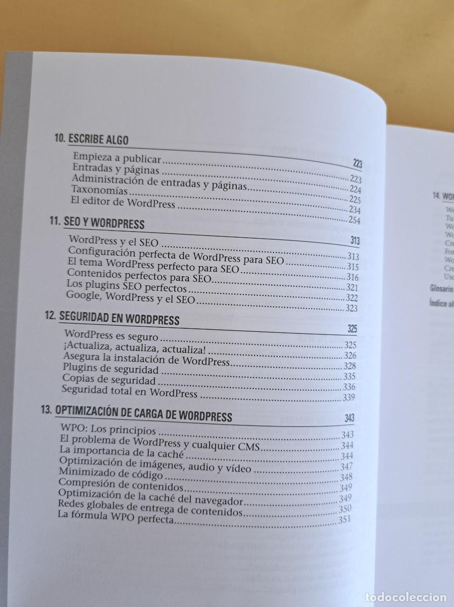 Libros de segunda mano: FERNANDO TELLADO - WORDPRESS 5, LA GUIA COMPLETA - 2018 - Foto 5