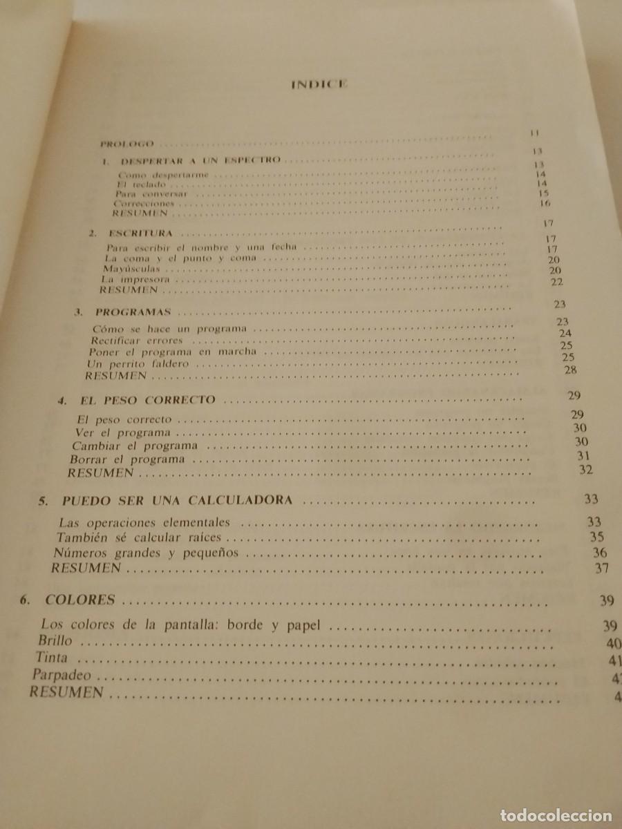 Libros de segunda mano: El basic del Spectrum - Foto 4