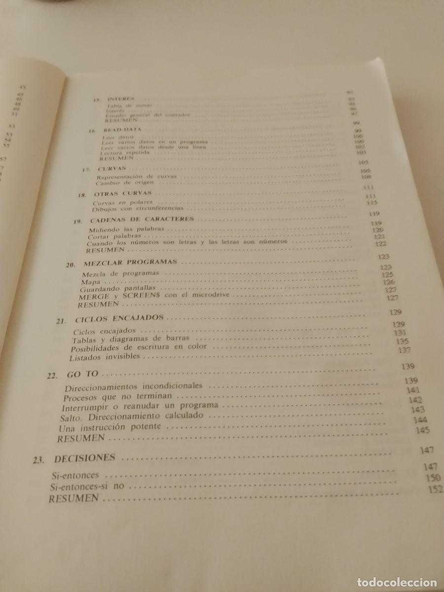 Libros de segunda mano: El basic del Spectrum - Foto 6