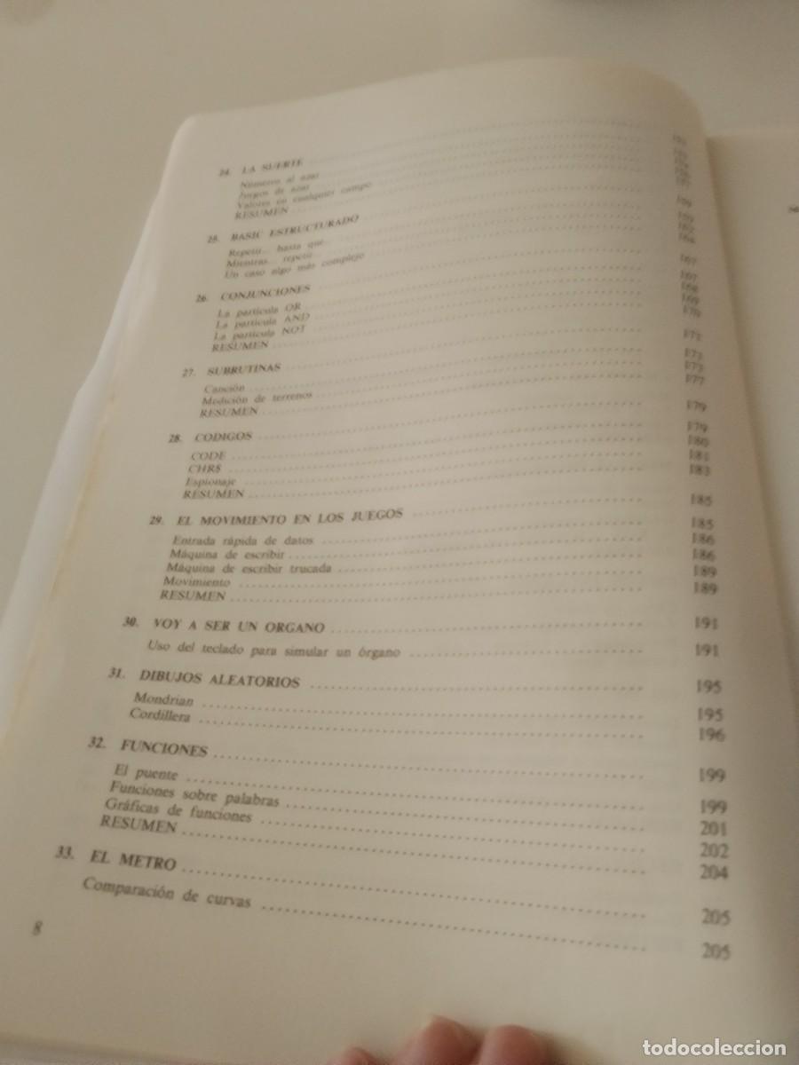 Libros de segunda mano: El basic del Spectrum - Foto 7