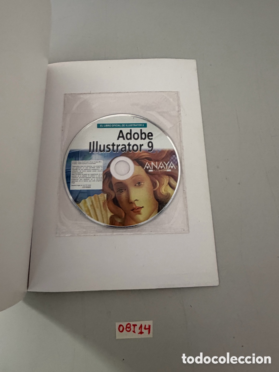 Libros de segunda mano: Adobe Illustrator 9 con CD - Foto 2