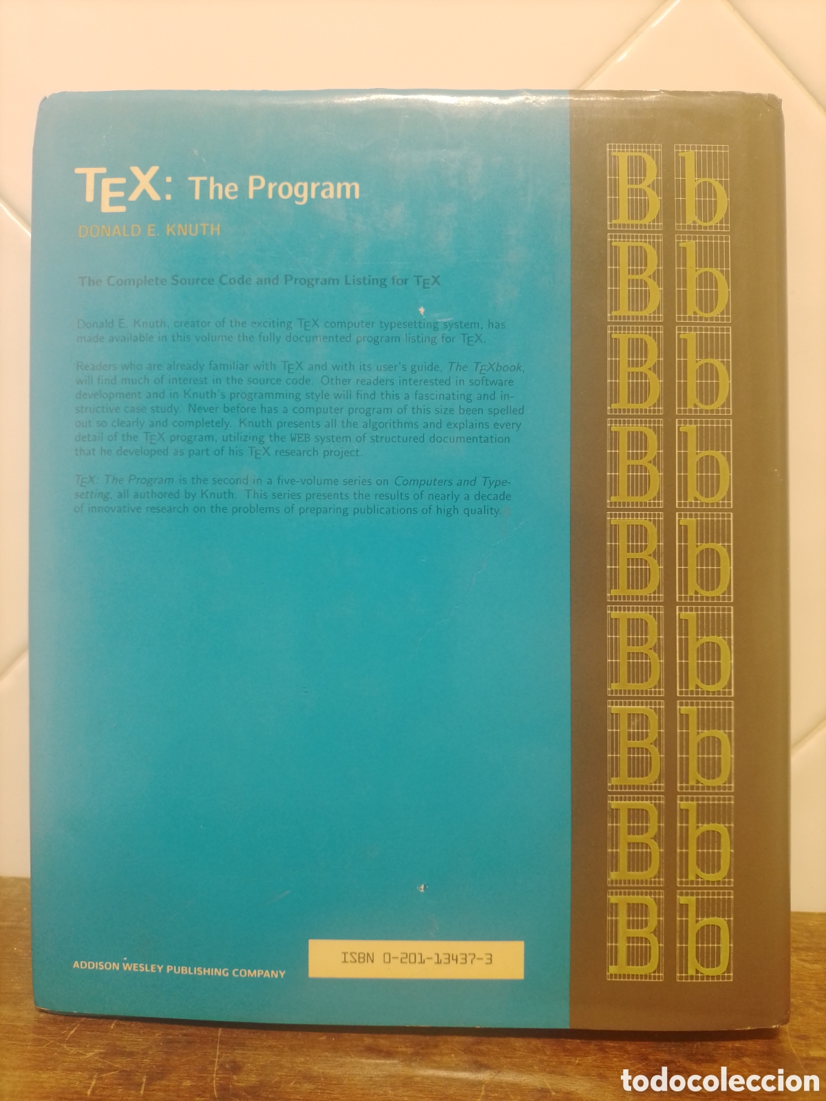 Libros de segunda mano: Computers & Typesetting - Donald E Knuth. - Foto 2