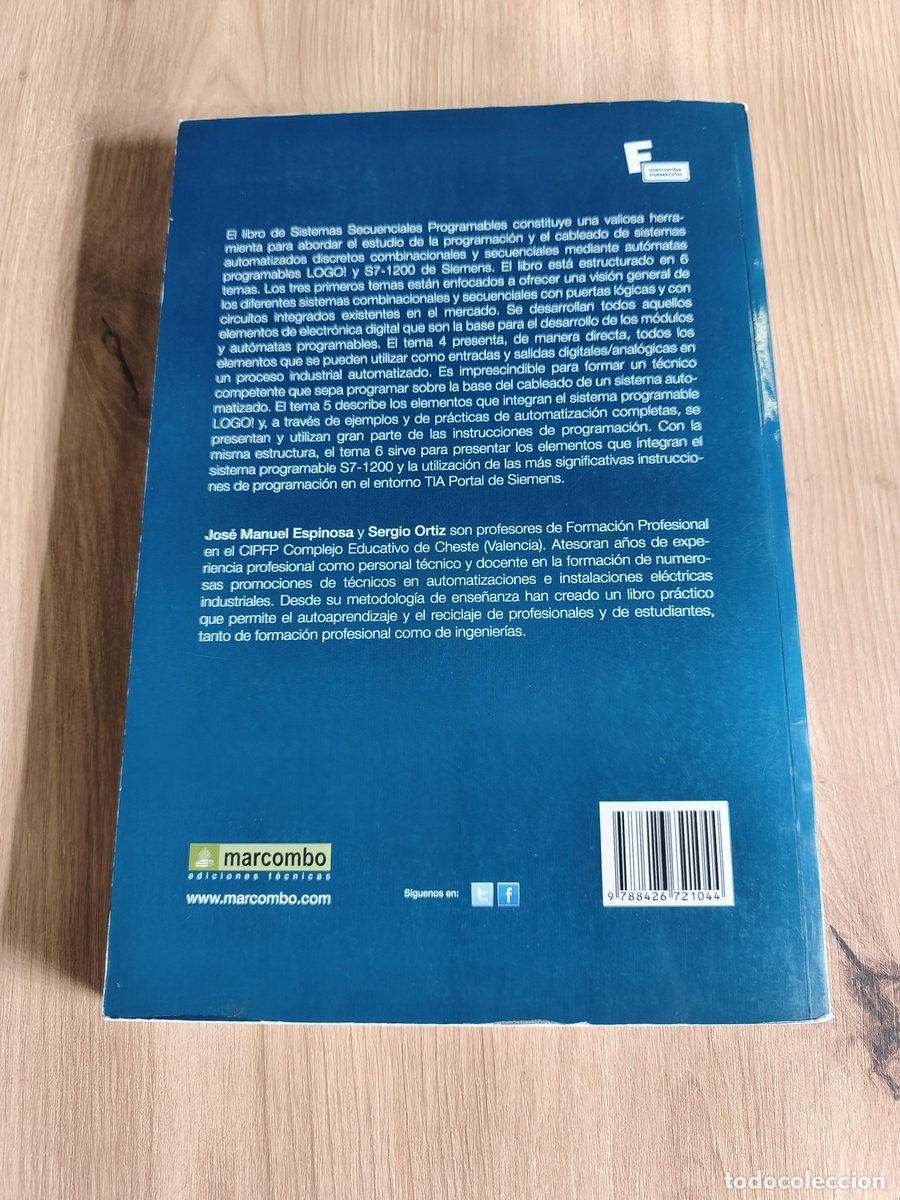 Libros de segunda mano: Sistemas secuenciales programables - Foto 2