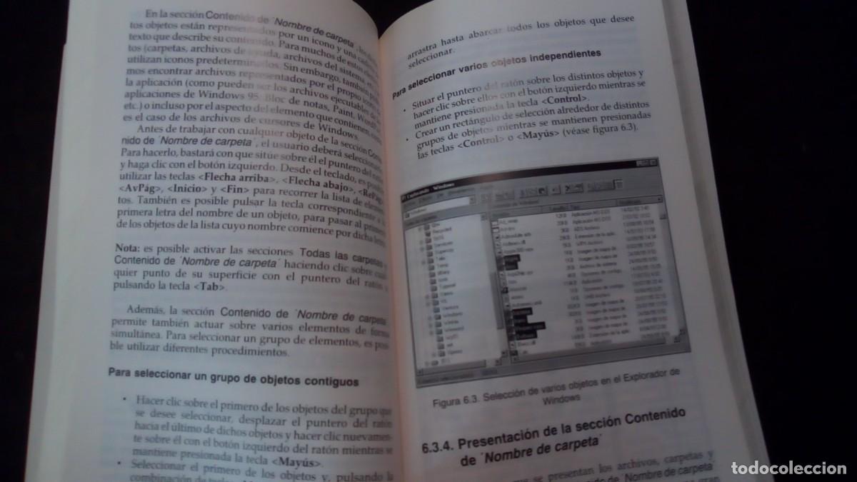Libros de segunda mano: Windows 95. - Miguel Pardo Niebla. -LIBRO COMO NUEVO - Foto 7