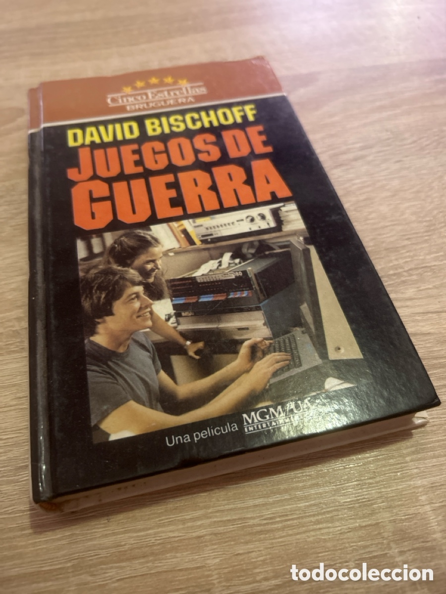 Libros de segunda mano: Juegos de guerra David bischoff cinco estrellas burguera