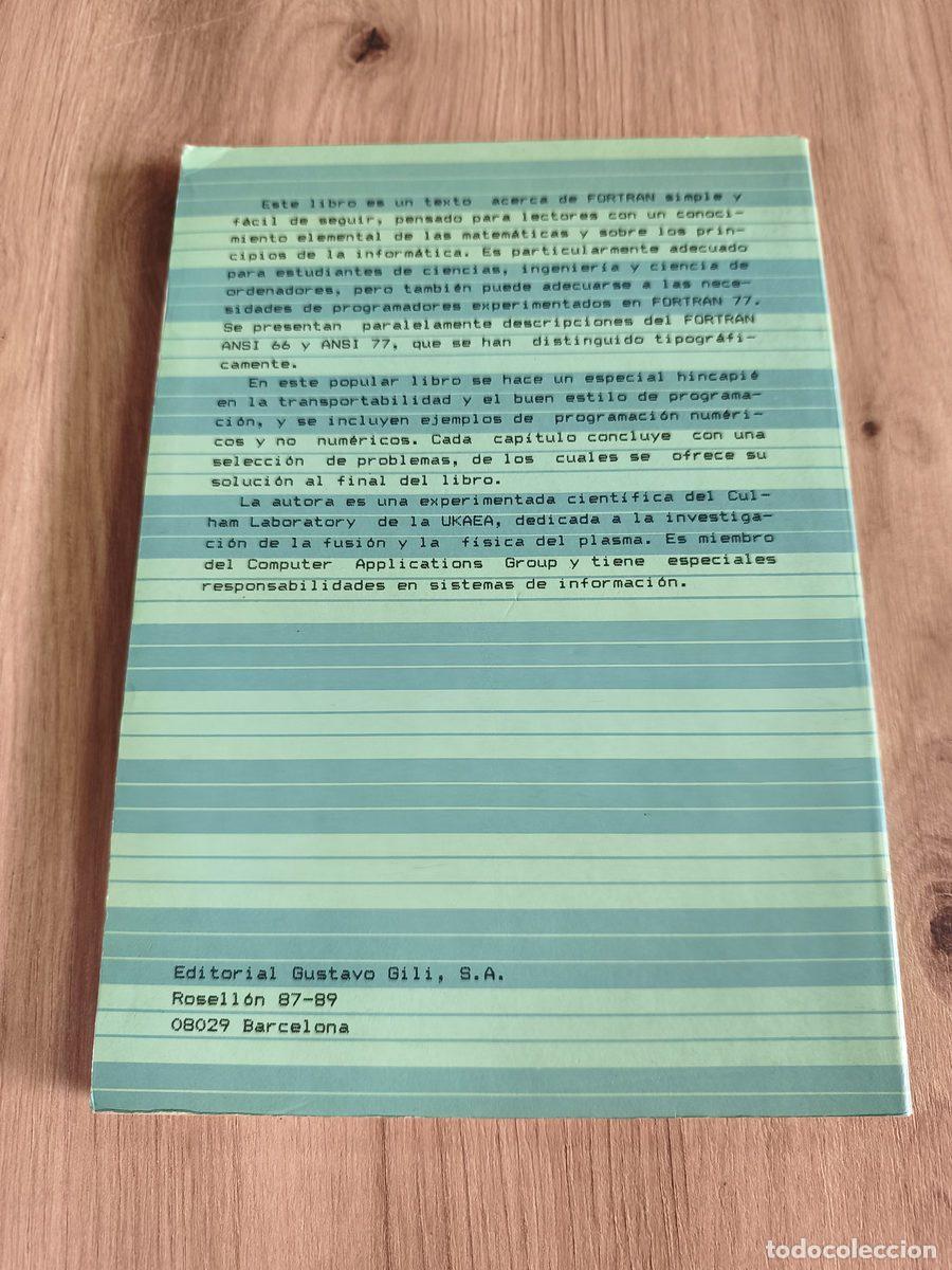 Libros de segunda mano: Programaci&oacute;n en Fortran V. J. Calderbank - Foto 4