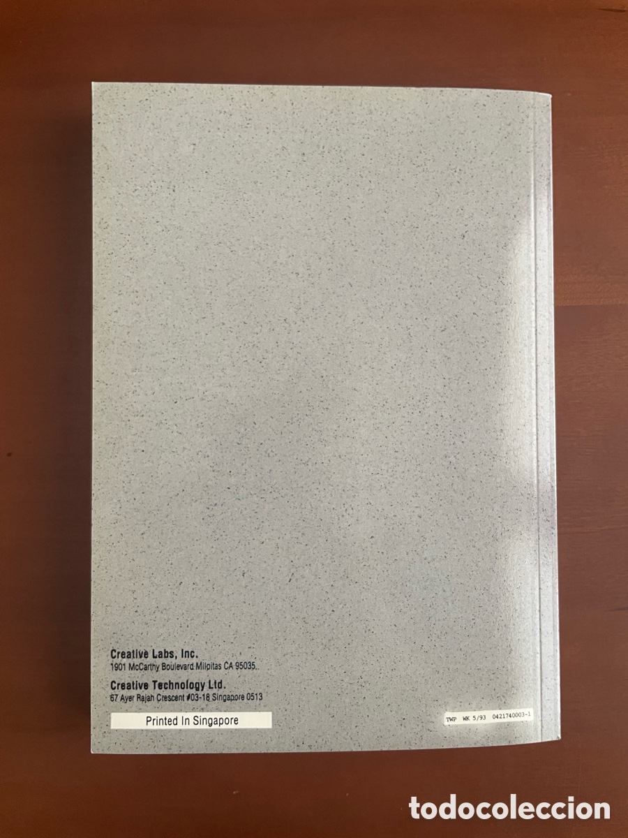 Libros de segunda mano: Manual original Sound Blaster HSC InterActive Special Edition &mdash; Creative Labs &mdash; 1992/93 - Foto 10