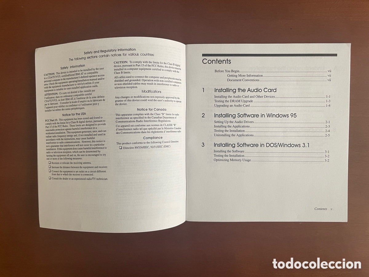 Libros de segunda mano: Creative Sound Blaster &mdash; Manual original Getting Started Plug and Play &mdash; 1997 &mdash; CATA100 - Foto 3