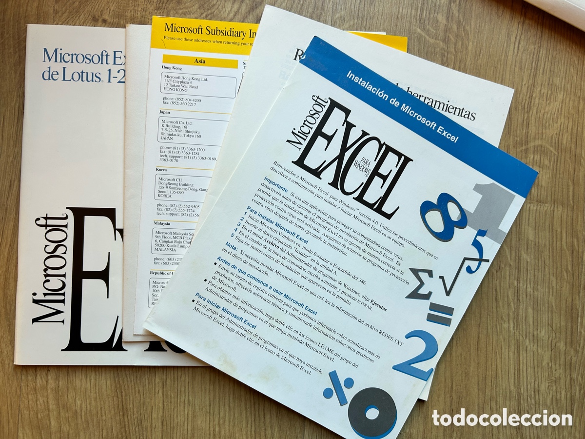 Libros de segunda mano: Microsoft Excel para Windows Versi&oacute;n 4.0 (1992) - Foto 6