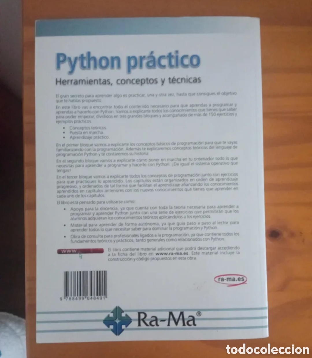 Libros de segunda mano: Libro Python Pr&aacute;ctico - Foto 2