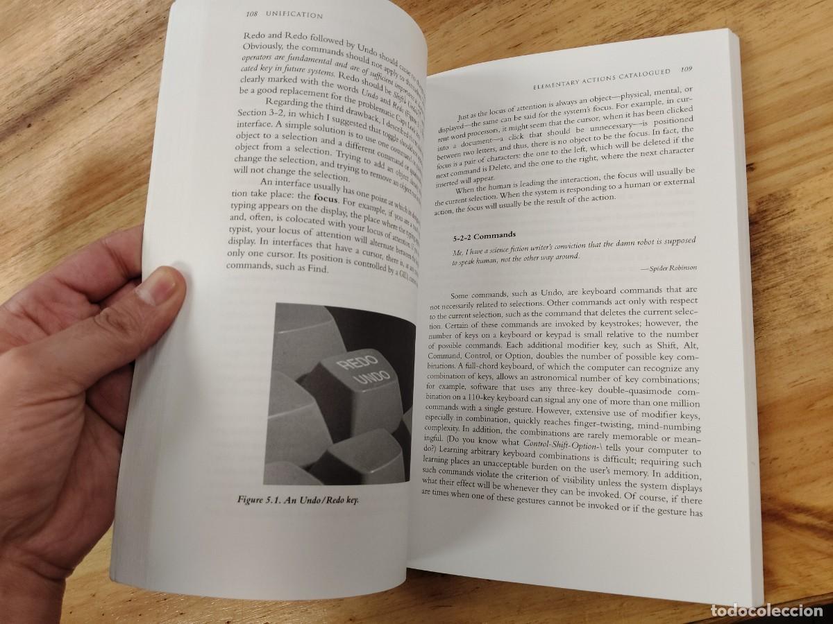 Libros de segunda mano: The Humane Interface: New Directions for Designing Interactive Systems - Jef Raskin - Addison-Wesley - Foto 14
