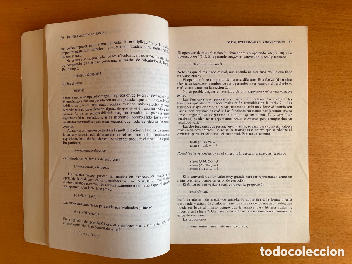 Libros de segunda mano: Programaci&oacute;n en Pascal &ndash; Peter Grogono &ndash; Edici&oacute;n revisada &ndash; 1988 - Foto 4