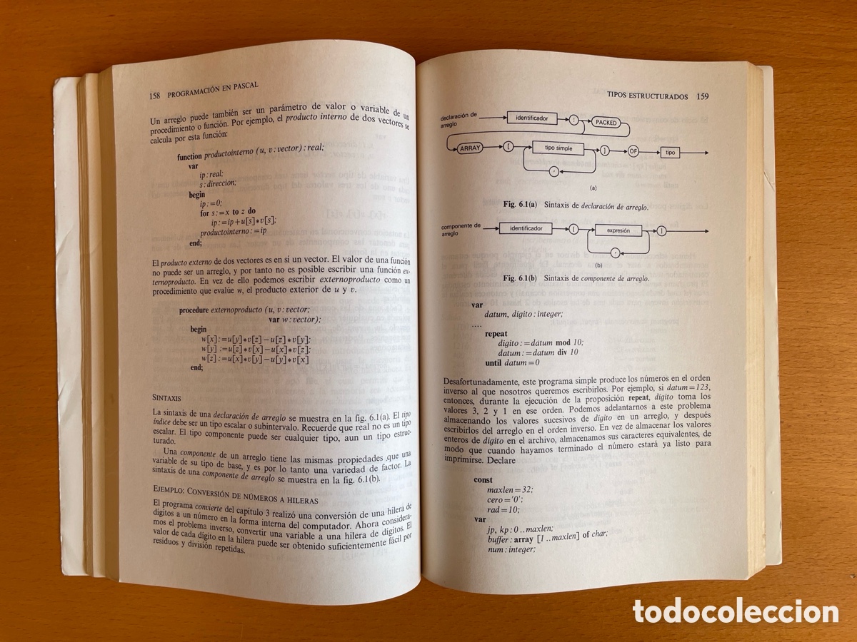 Libros de segunda mano: Programaci&oacute;n en Pascal &ndash; Peter Grogono &ndash; Edici&oacute;n revisada &ndash; 1988 - Foto 5