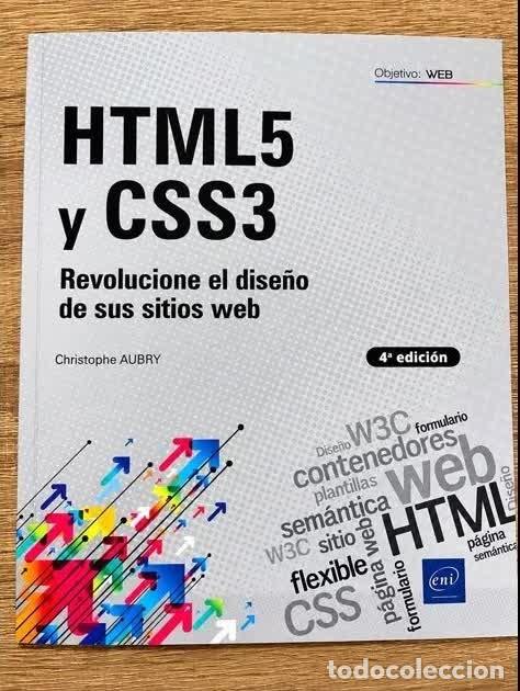 Libros de segunda mano: HTML5 y CSS3 - Christophe Aubry - 4&ordf; Edici&oacute;n - Foto 1
