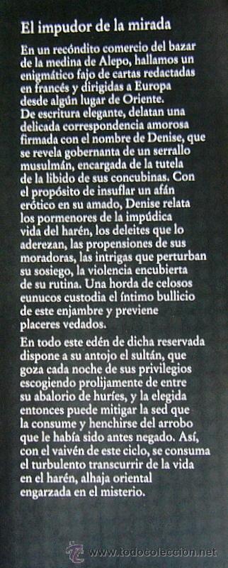 Libros de segunda mano: EL IMPUDOR DE LA MIRADA - OCTAVIO LOTHAR - Foto 3