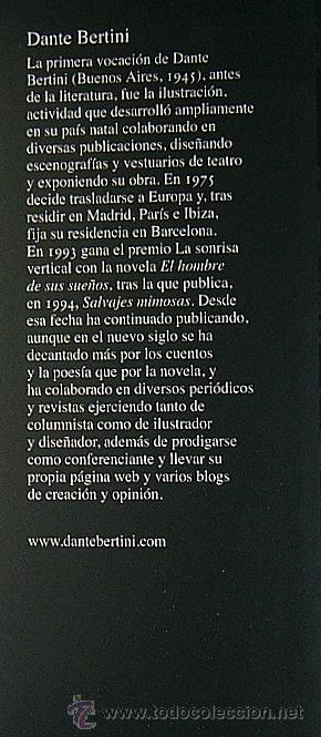 Libros de segunda mano: EL HOMBRE DE SUS SUE&Ntilde;OS - DANTE BERTINI - Foto 4
