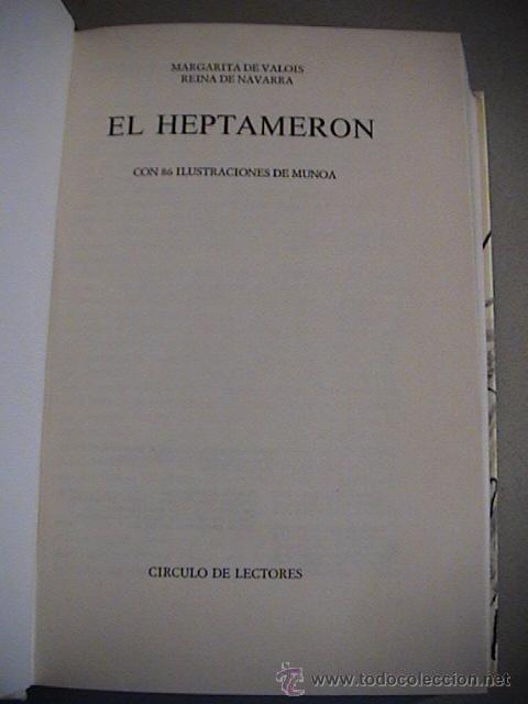 Libros de segunda mano: el heptameron - Foto 2