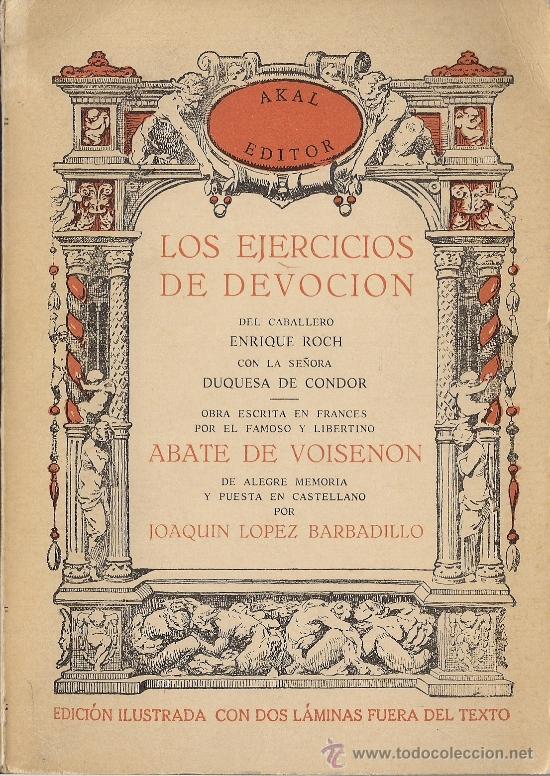 Libros de segunda mano: ABATE DE VOISENON :  Los ejercicios de devoci&oacute;n   ( Akal Ed., 1978) - Foto 1