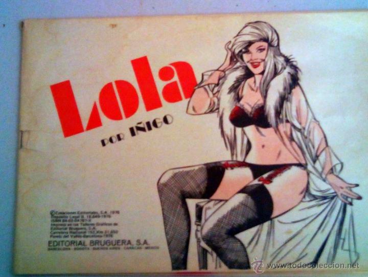 Libros de segunda mano: LOLA COMICS EROTICO - Foto 1