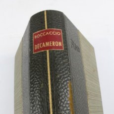 Libros de segunda mano: L-2254. DECAMERON. JOAN BOCCACCIO. EDITORIAL AHR. BARCELONA. EN CATALÁ. ANY 1964.. Lote 50606471