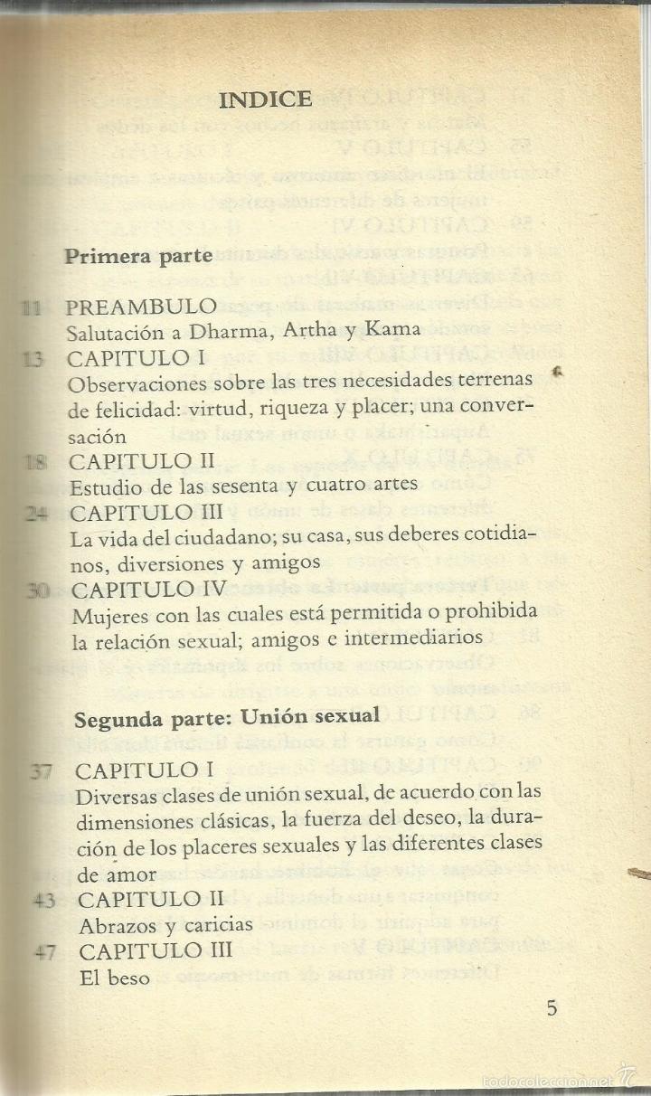 Libros de segunda mano: KAMA SUTRA. VATSYAYANA. C&Iacute;RCULO DE LECTORES. BARCELONA. 1981 - Foto 4