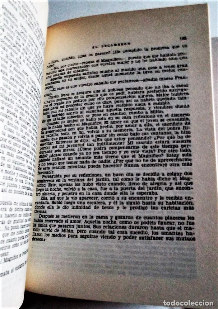Libros de segunda mano: El Decamer&oacute;n de Boccaccio. Edimat. - Foto 3