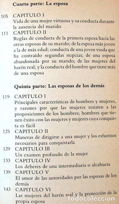 Libros de segunda mano: VATSYAYANA KAMA SUTRA - CIRCULO DE LECTORES 1981 - VER INDICE - Foto 4