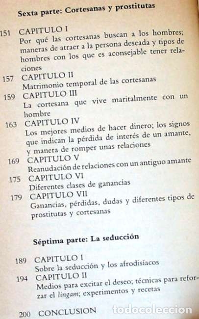 Libros de segunda mano: VATSYAYANA KAMA SUTRA - CIRCULO DE LECTORES 1981 - VER INDICE - Foto 5