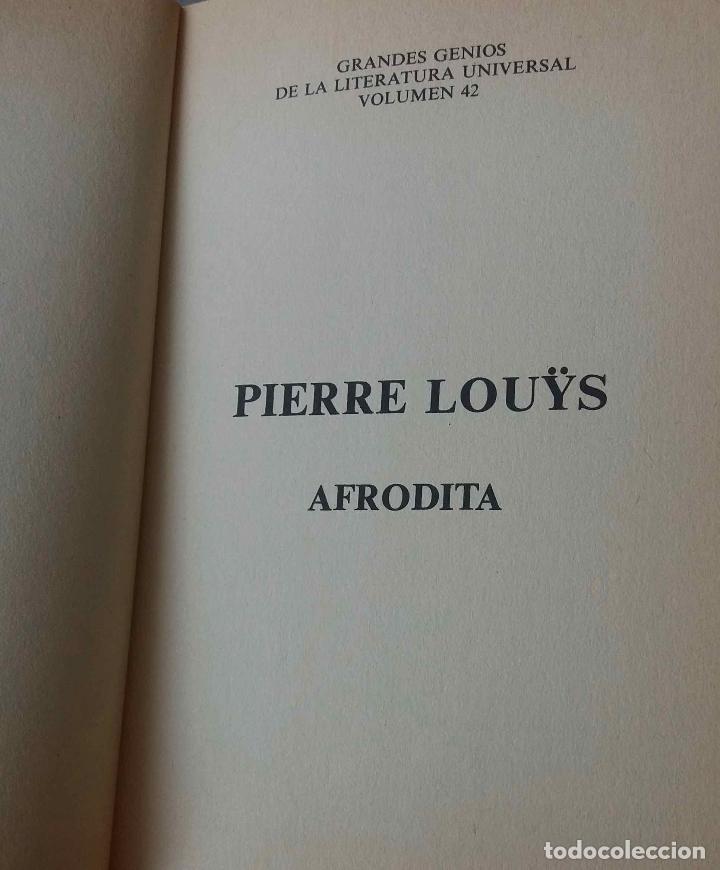 Libros de segunda mano: AFRODITA, PIERRE LOUYS. LIBRO - Foto 2