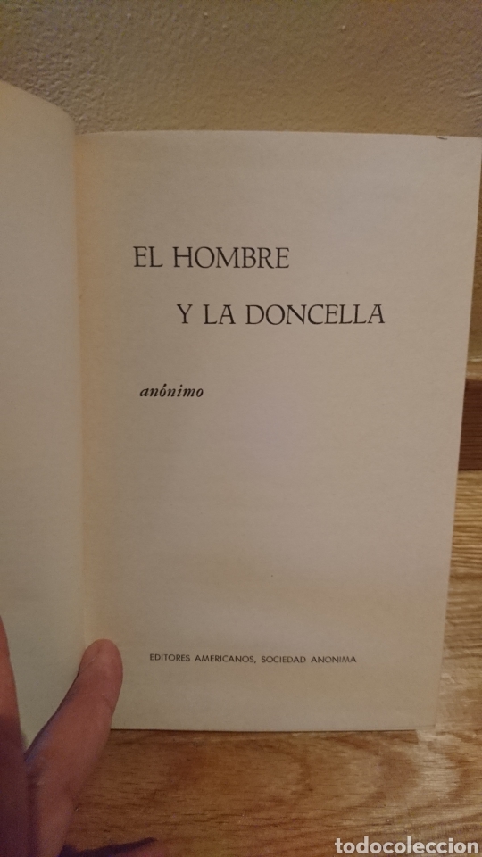 Libros de segunda mano: el hombre y la doncella - Foto 2