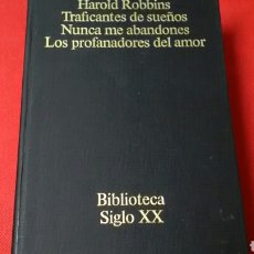 Libros de segunda mano: TRES OBRAS DE HAROLD ROBBINS .BIBLIOTECA SIGLO XX MUNDO ACTUAL DE EDICIONES .