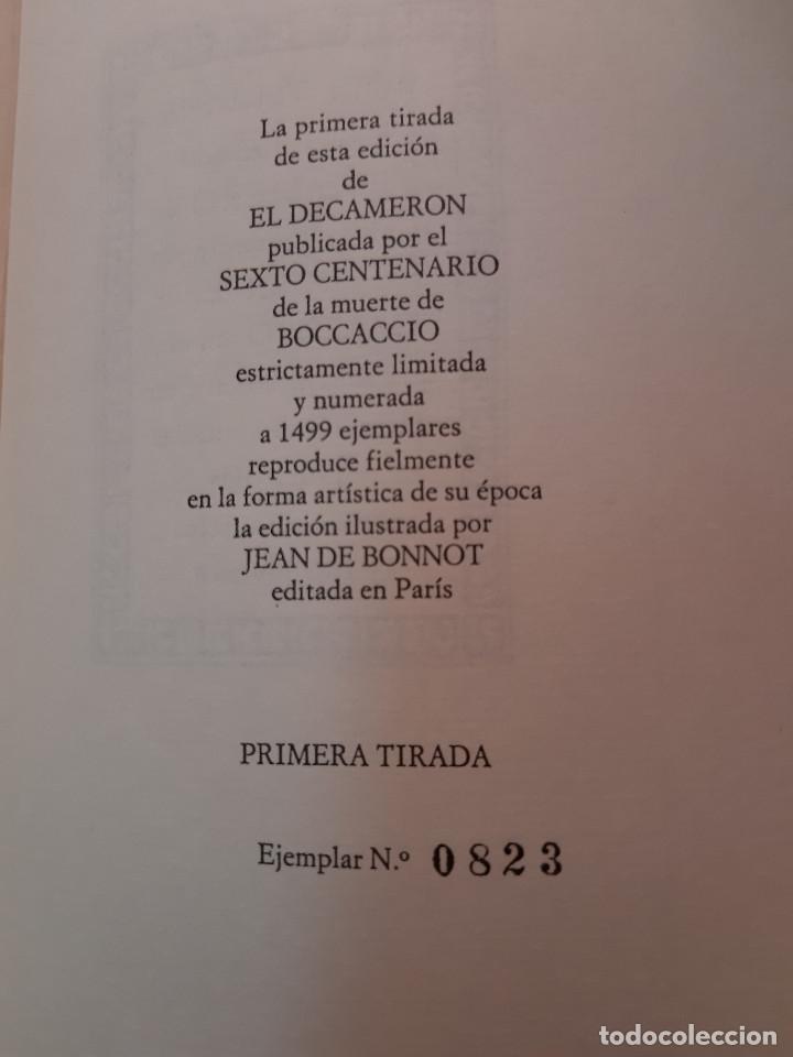 Libros de segunda mano: EL DECAMERON 3 TOMOS - Foto 6
