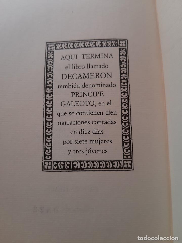 Libros de segunda mano: EL DECAMERON 3 TOMOS - Foto 7