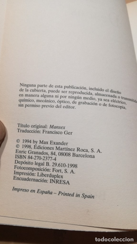 Libros de segunda mano: DESEOS - MAX EXANDER - BOY	 / 	F401 - Foto 6