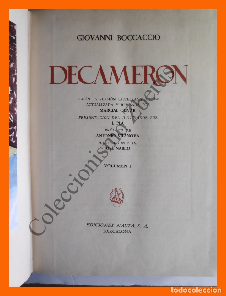 Libros de segunda mano: Decameron - Giovanni Boccaccio - Foto 2