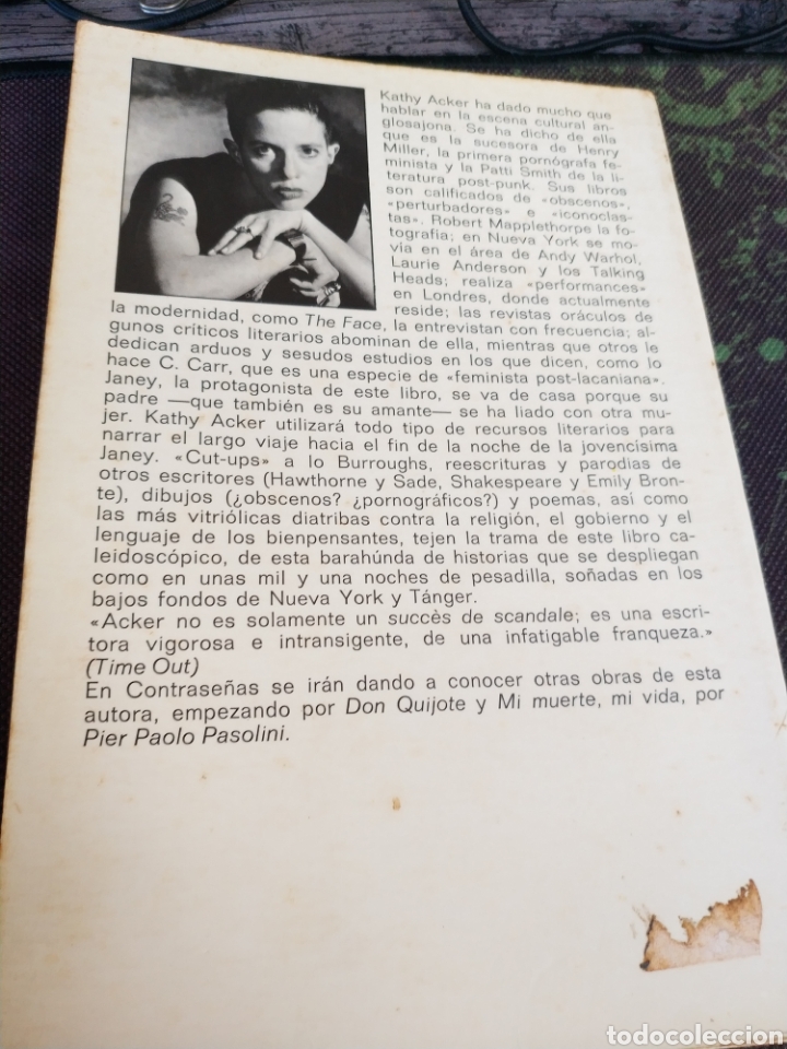 Libros de segunda mano: Aborto en la escuela Kathy acker - Foto 2