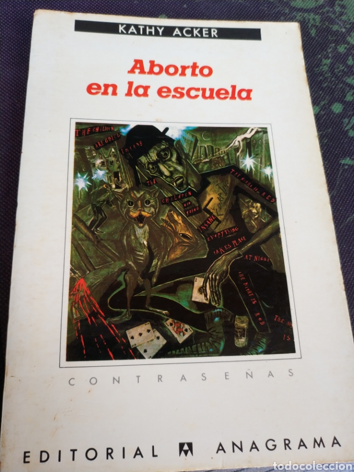 Libros de segunda mano: Aborto en la escuela Kathy acker - Foto 1