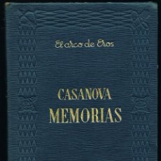 Libros de segunda mano: MEMORIAS POR JACABO CASANOVA OBRA COMPLETA EN DOS VOLUMENES. Lote 193553027